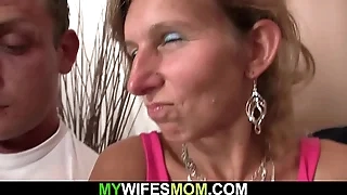 He screws their way old hairy pussy m. from behind